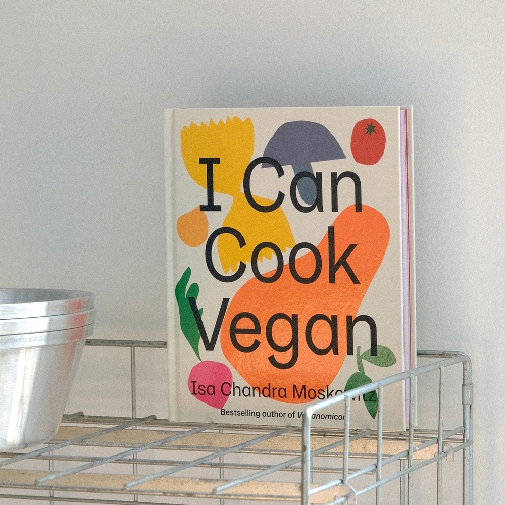 I Can Cook Vegan Hardcover Cookbook Recipe Book